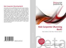 Rob Carpenter (Running Back)的封面