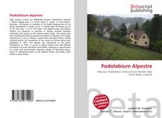 Обложка Podolobium Alpestre