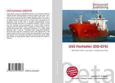 Portada del libro de USS Fechteler (DD-870)