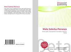 Buchcover von Wola Solecka Pierwsza