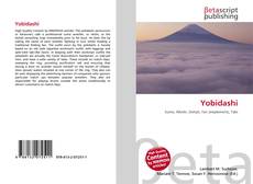 Capa do livro de Yobidashi 