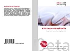 Buchcover von Saint-Jean-de-Belleville