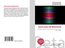 Buchcover von Saint-Jean-de-Bonneval