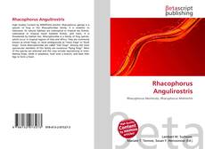 Rhacophorus Angulirostris的封面