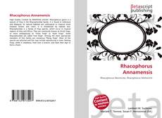 Couverture de Rhacophorus Annamensis