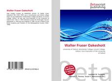 Buchcover von Walter Fraser Oakeshott