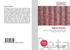 Capa do livro de Agnes Martin 