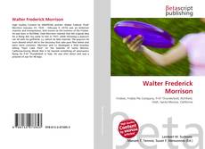 Capa do livro de Walter Frederick Morrison 