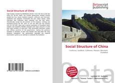 Buchcover von Social Structure of China