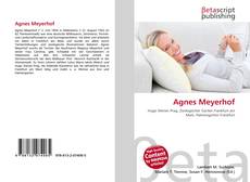 Capa do livro de Agnes Meyerhof 