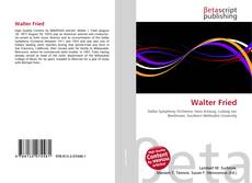 Couverture de Walter Fried