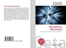Buchcover von Rhacophorus Bipunctatus