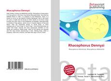 Capa do livro de Rhacophorus Dennysi 