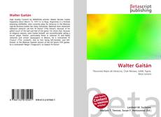 Copertina di Walter Gaitán