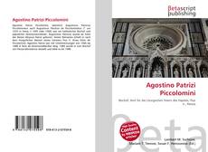 Capa do livro de Agostino Patrizi Piccolomini 
