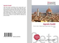 Couverture de Agnolo Gaddi