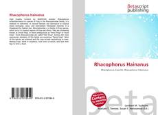 Capa do livro de Rhacophorus Hainanus 