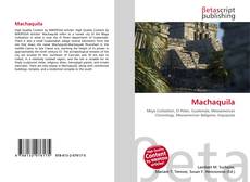 Capa do livro de Machaquila 