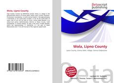 Capa do livro de Wola, Lipno County 
