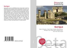 Capa do livro de Quiriguá 