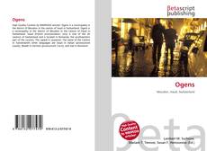 Capa do livro de Ogens 