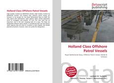 Capa do livro de Holland Class Offshore Patrol Vessels 