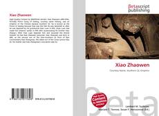 Capa do livro de Xiao Zhaowen 