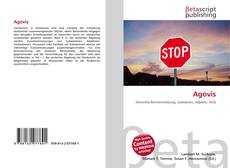 Capa do livro de Agovis 