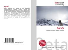 Capa do livro de Agrafa 
