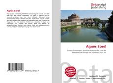 Capa do livro de Agnès Sorel 