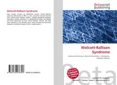 Capa do livro de Wolcott-Rallison Syndrome 