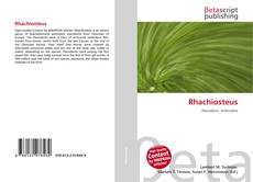 Capa do livro de Rhachiosteus 