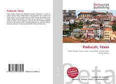 Capa do livro de Paducah, Texas 