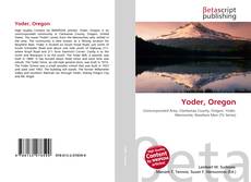 Capa do livro de Yoder, Oregon 