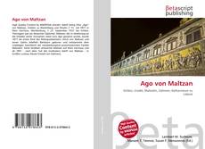 Copertina di Ago von Maltzan