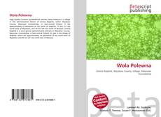 Capa do livro de Wola Polewna 