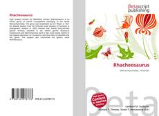 Capa do livro de Rhacheosaurus 