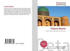 Capa do livro de Padure Manor 