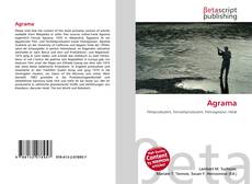 Portada del libro de Agrama
