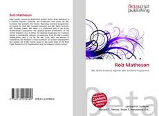 Portada del libro de Rob Matheson