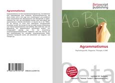 Portada del libro de Agrammatismus