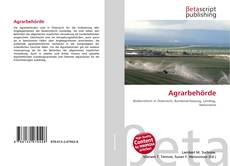 Buchcover von Agrarbehörde