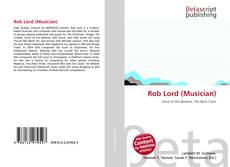 Portada del libro de Rob Lord (Musician)