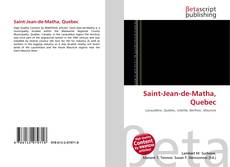 Portada del libro de Saint-Jean-de-Matha, Quebec