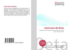 Buchcover von Saint-Jean-de-Rives