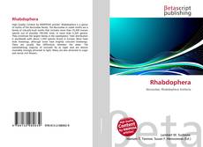 Buchcover von Rhabdophera