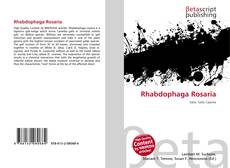 Capa do livro de Rhabdophaga Rosaria 