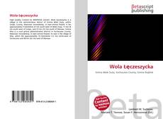 Capa do livro de Wola Łęczeszycka 