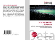 Capa do livro de Yoel Hernández (Baseball) 