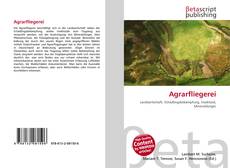 Capa do livro de Agrarfliegerei 